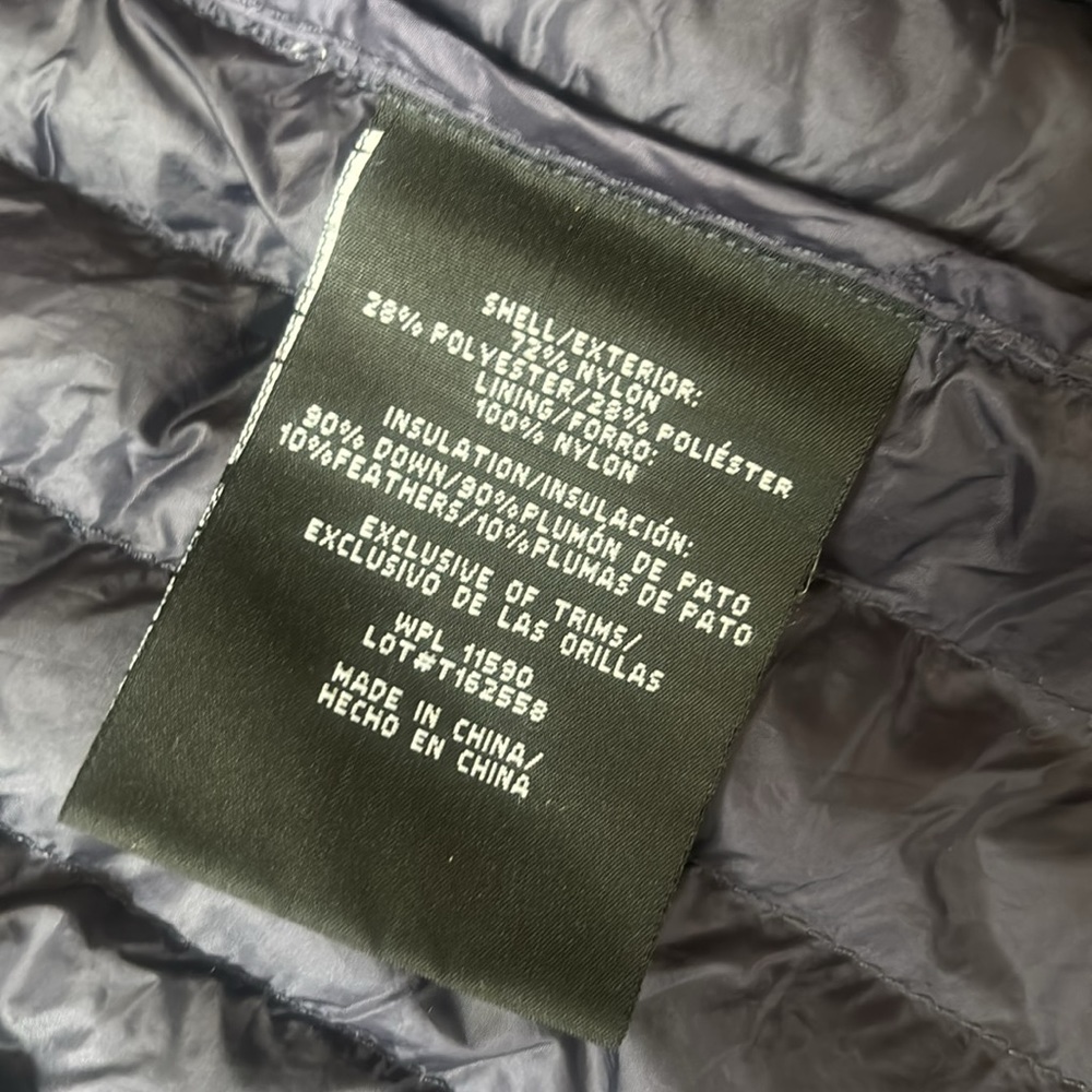 Heat Navy Packable Lightweight Down Jacket - image 6